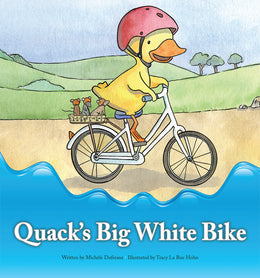 Quack's Big White Bike