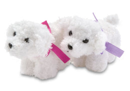 Bella and Rosie - Two Small Plush Dogs