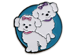 Bella and Rosie Lapel Pin