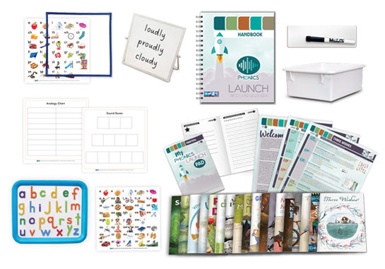 Phonics Launch Classroom Kit: Orbiting Set 1
