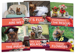 Jack and Daisy Coral Set Lap Books